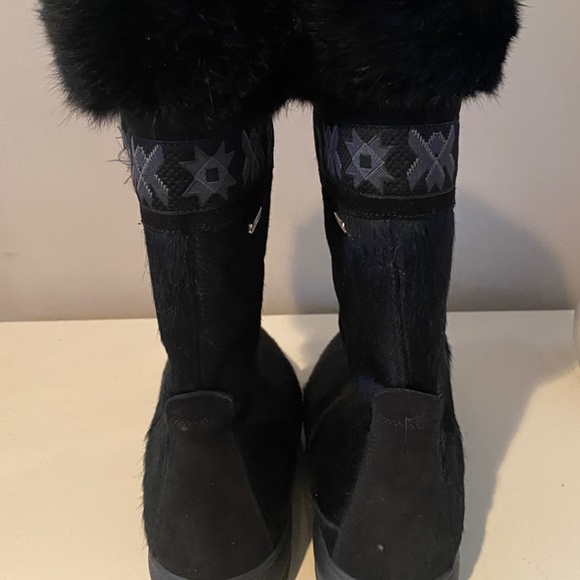 TECNICA BLACK FUR WINTER BOOTS - Picture 4 of 7